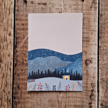 Winter Cottage Gift Notes