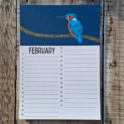 Calendar Sheets (new for 2026)