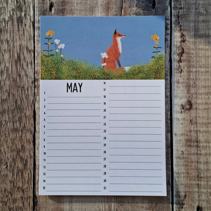 Calendar Sheets (new for 2026)