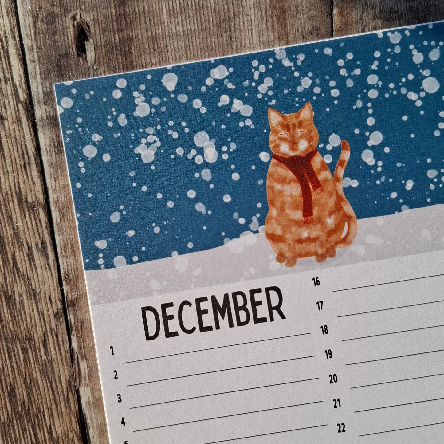 Calendar Sheets (new for 2026)