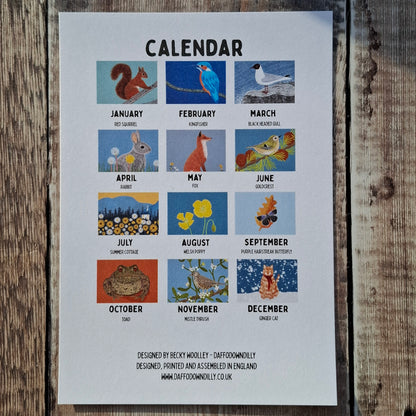 Calendar Sheets (new for 2026)