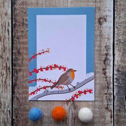 Winter Robin Gift Notes