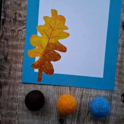Autumn Leaves Gift Notes