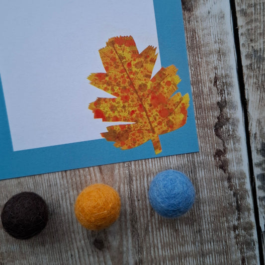 Autumn Leaves Gift Notes
