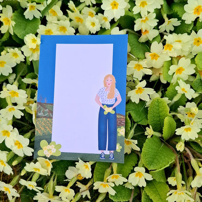 Cornish Primroses Gift Notes