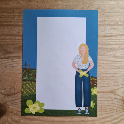 Cornish Primroses Gift Notes