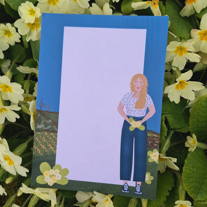 Cornish Primroses Gift Notes