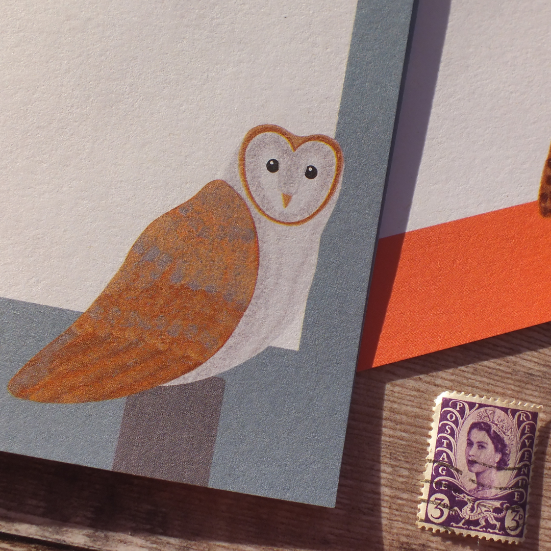 Owls Mini Notes Writing Set