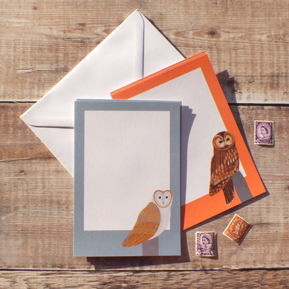 Owls Mini Notes Writing Set