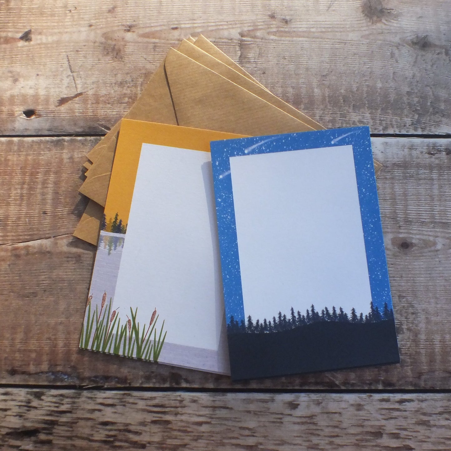 Meteor and Pond Mini Notes Writing Set