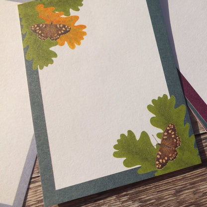 Speckled Wood Butterfly Gift Notes