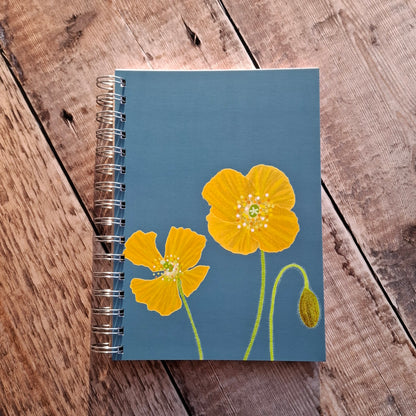 Welsh Poppy Notebook