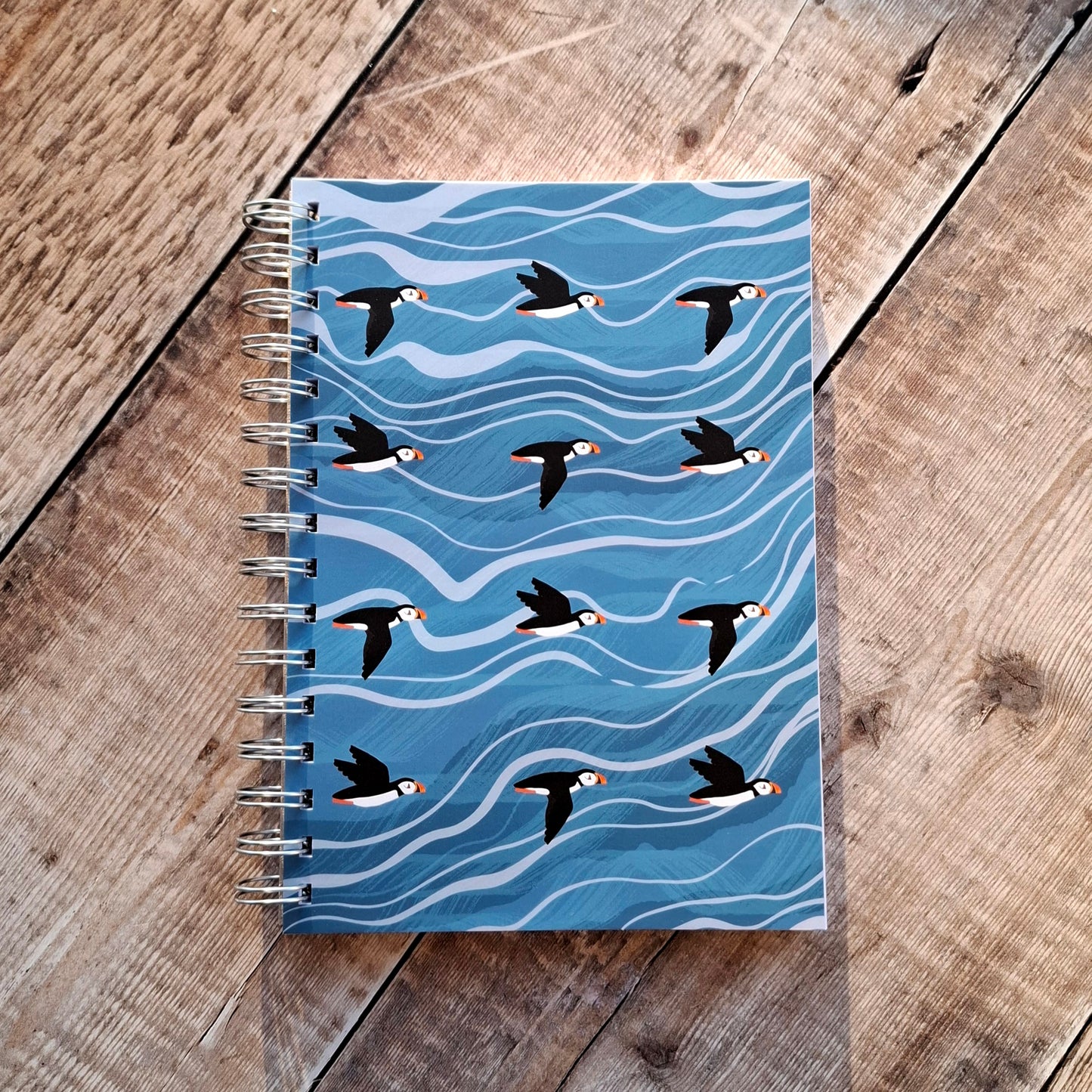 Flying Puffins Notebook