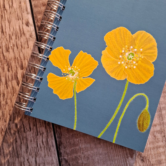 Welsh Poppy Notebook