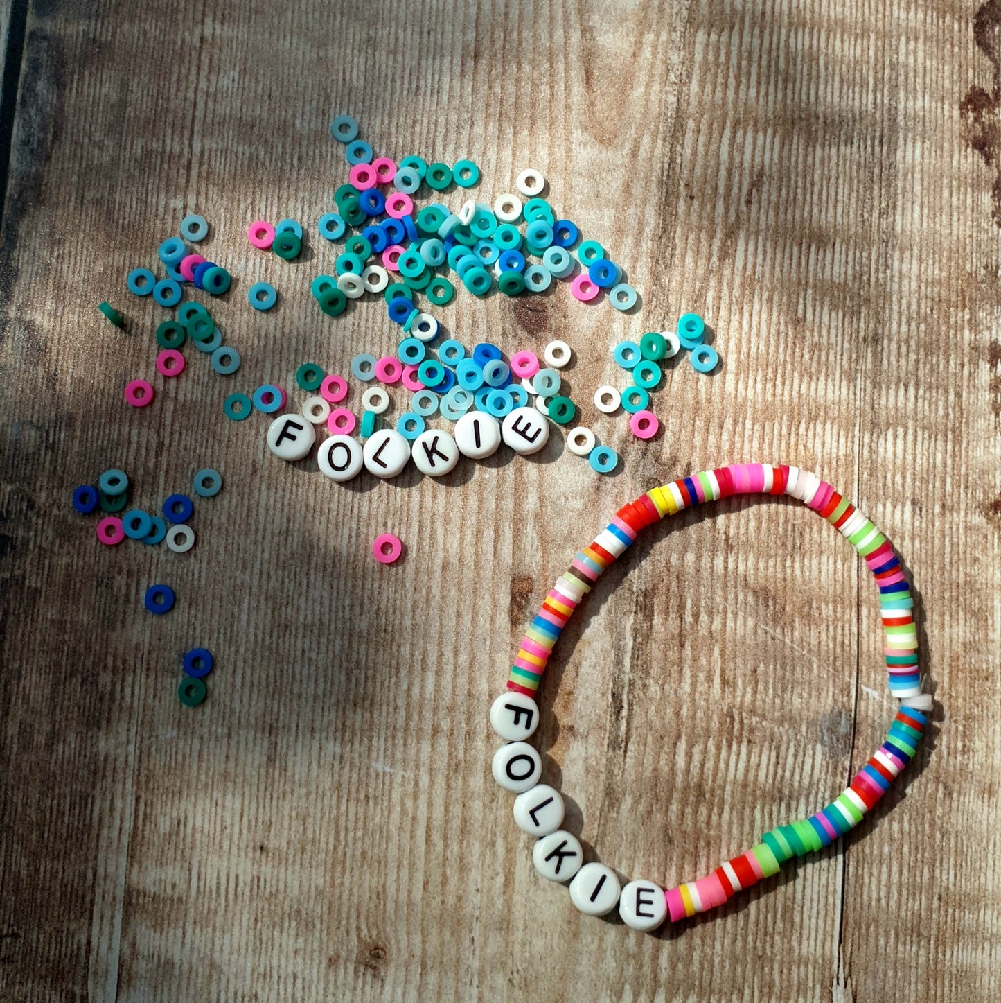 Folkie Polymer Disc Friendship Bracelet Kit