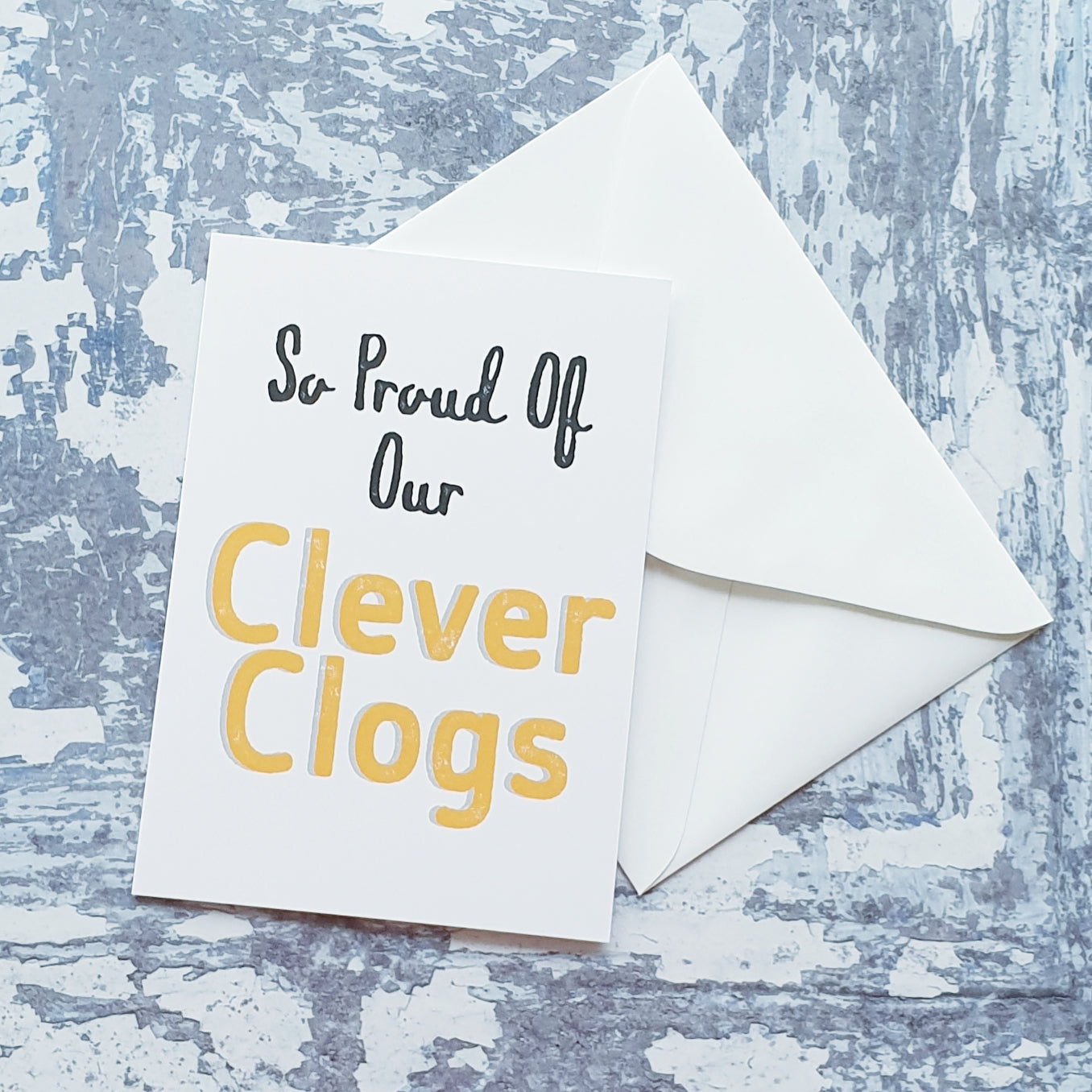 Clever Clogs Greeting Card