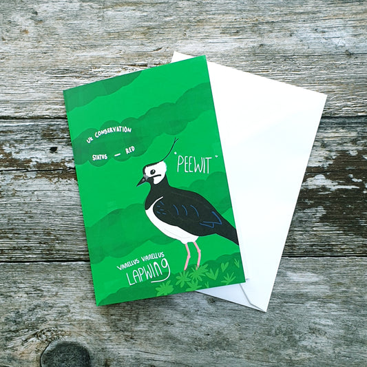 Lapwing Love Notelet Card