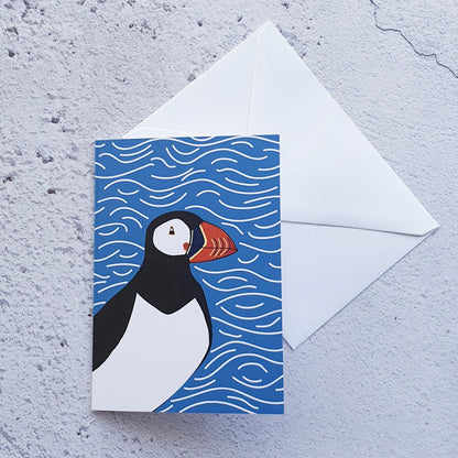 Puffin Love Notelet Card