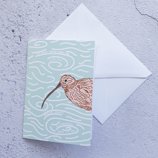 Curlew Love Notelet Card
