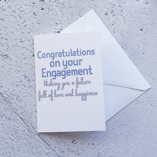 Engagement Congratulations Greeting Card