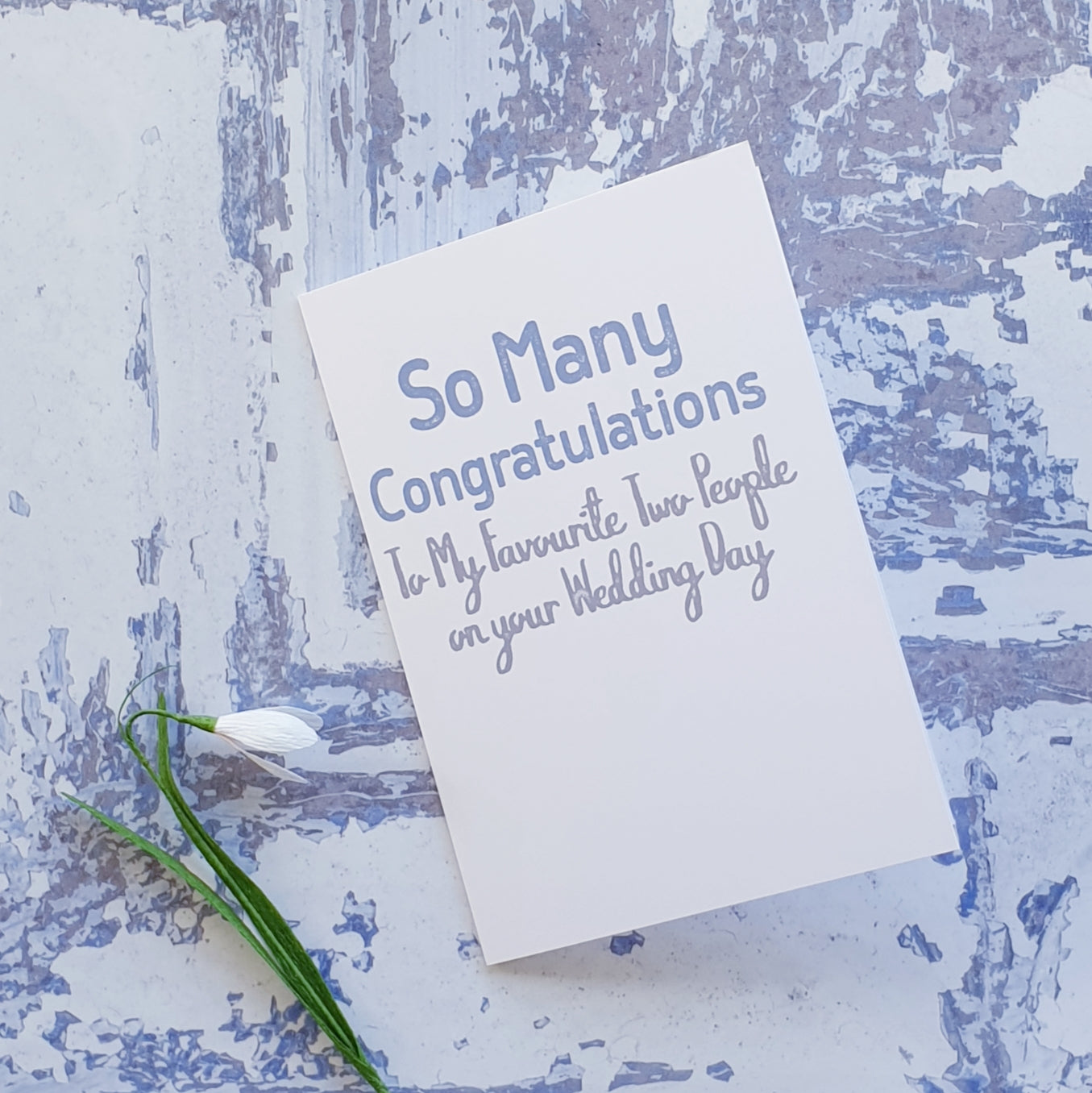 Wedding Congratulations to a Favourite Couple Card