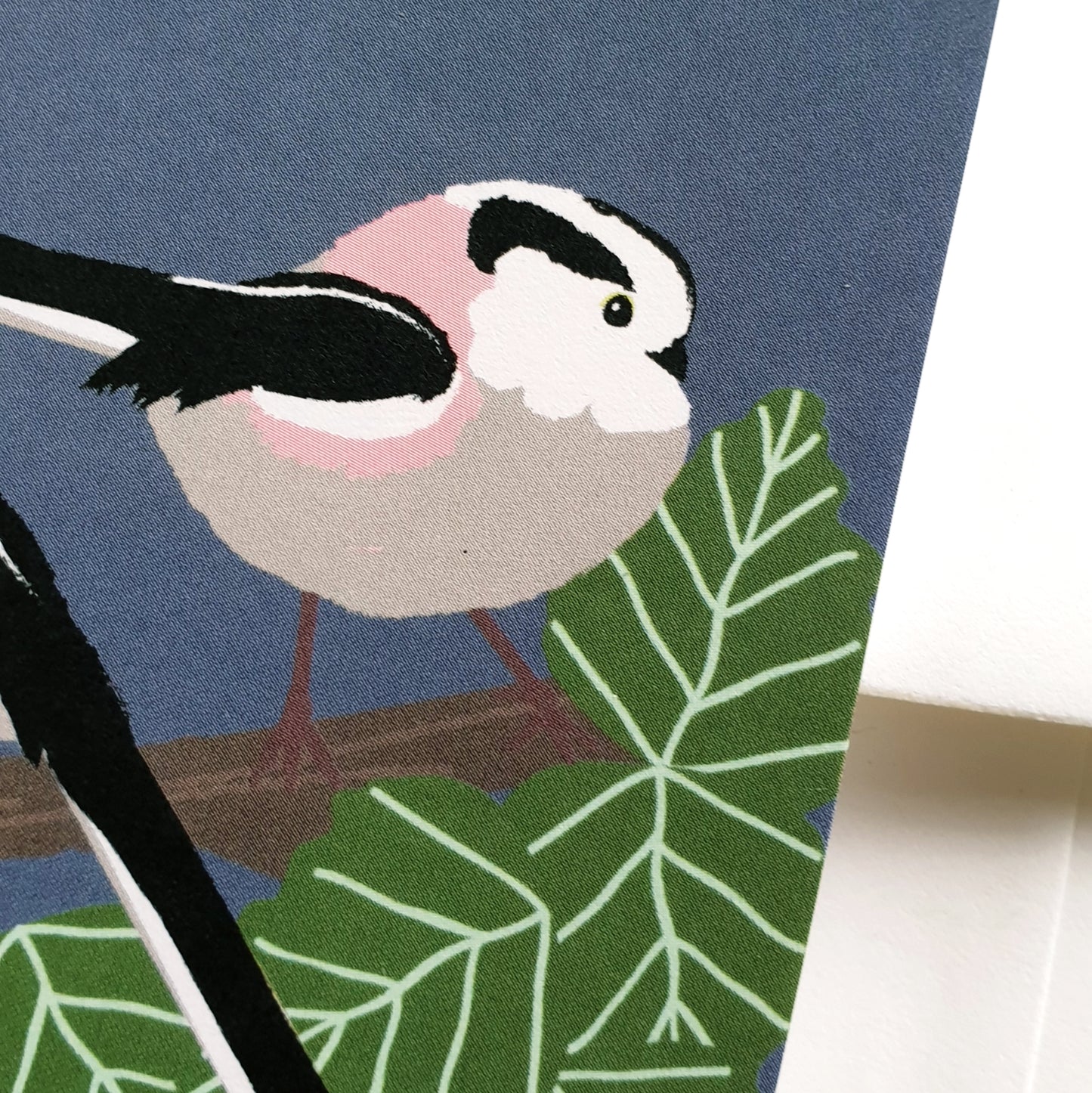 Long Tailed Tits notelet greeting card