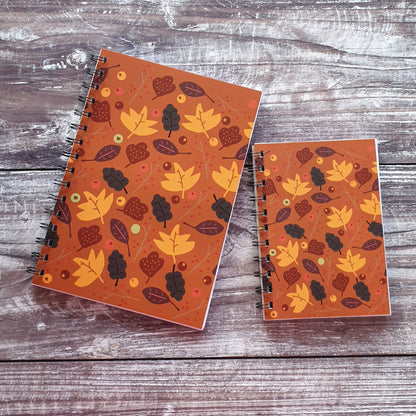 Leaf Love - Pumpkin Notebooks