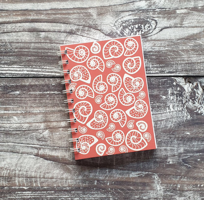 Ammonite - Coral Notebooks