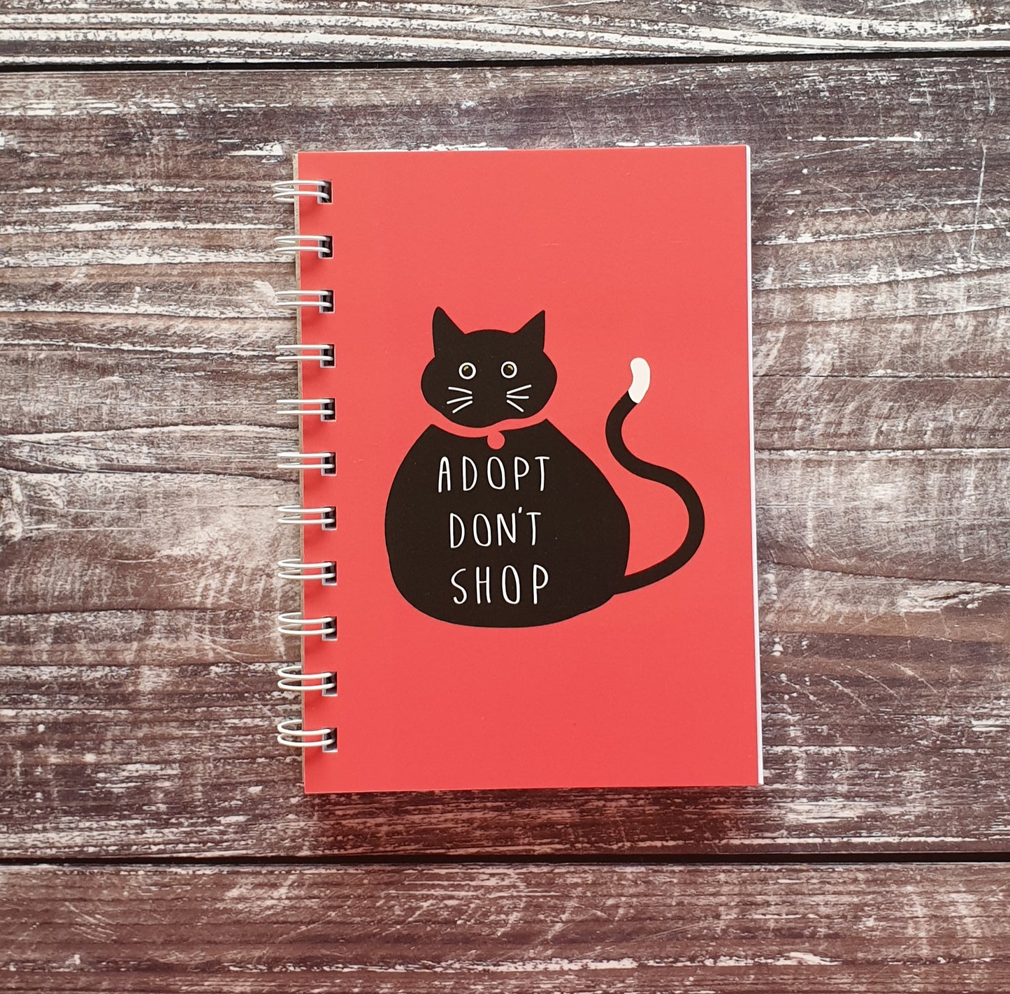 Adopt Don't Shop - Pink A6 Notebooks