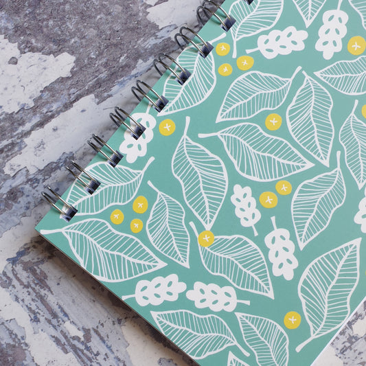 Beech and Berries - Blue Notebooks
