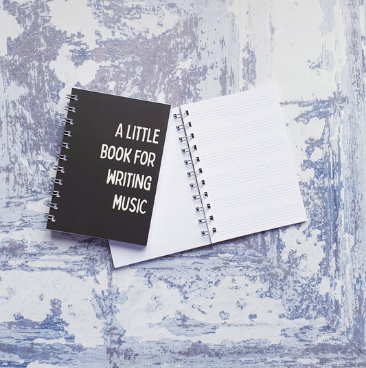 A Little Book For Writing music Notebooks