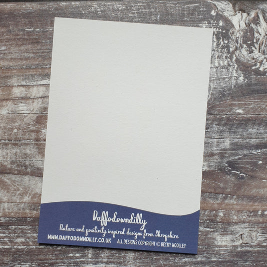 Songbirds Gift Note - Set of 4