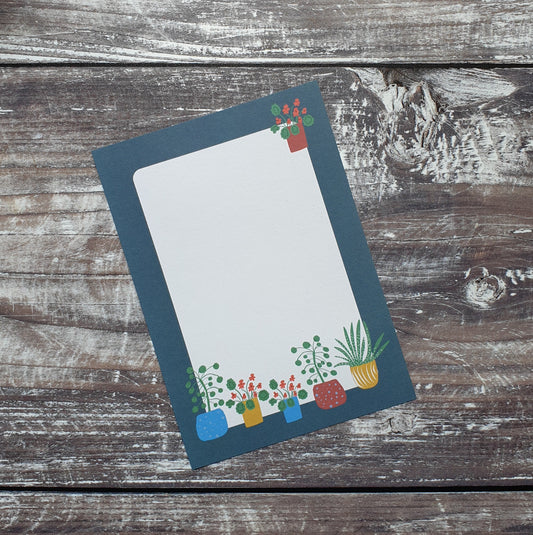 Houseplants Gift Note - Set of 4