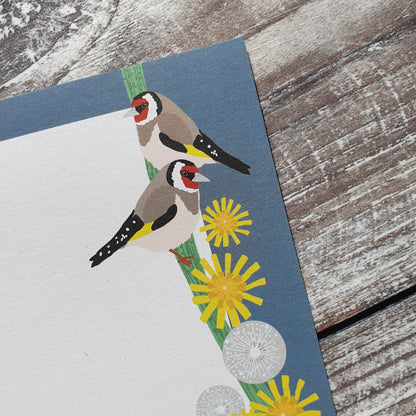 Songbirds Gift Note - Set of 4