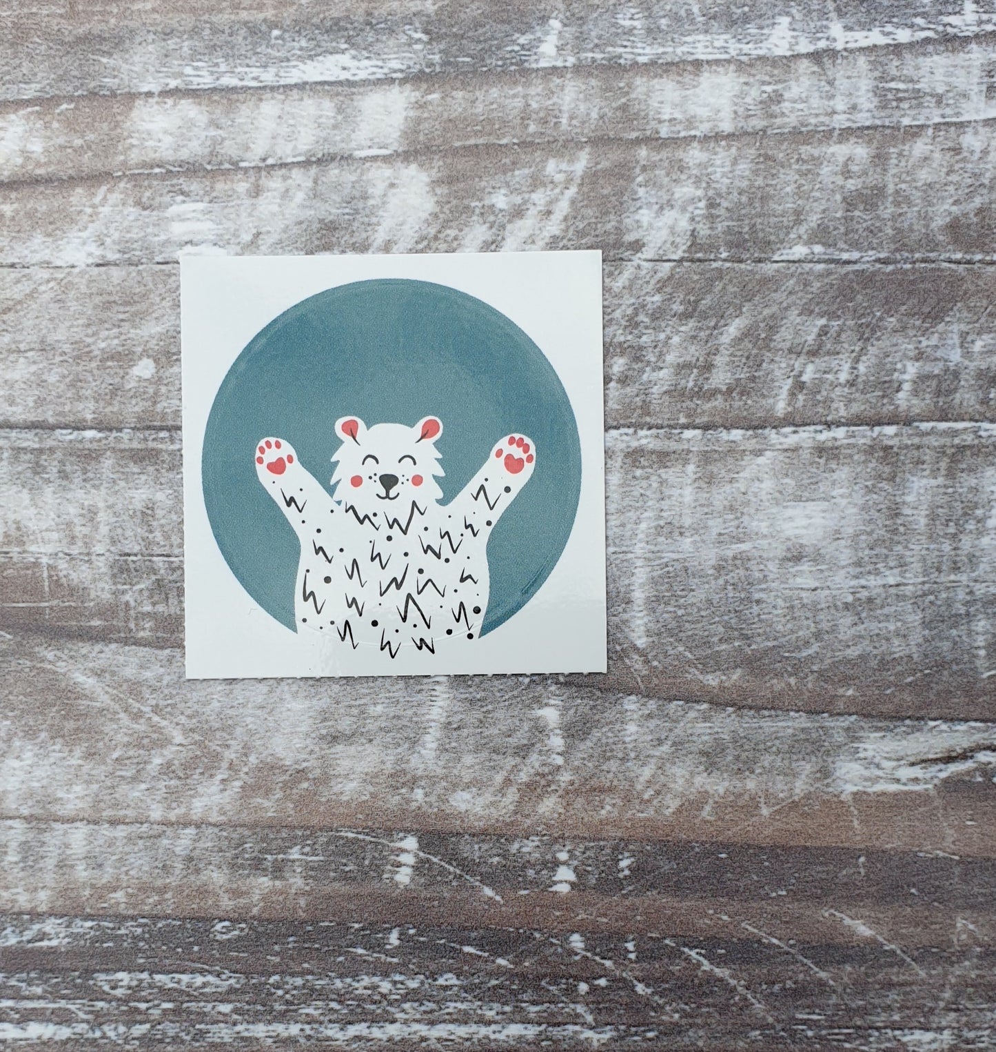 Polar Bear 38mm Vinyl Sticker