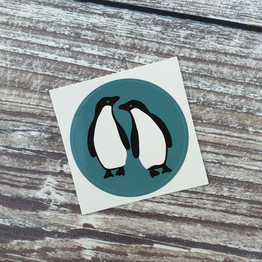 Adelie Penguin 38mm Vinyl Sticker