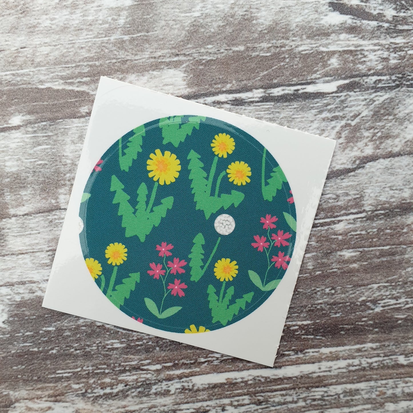 Dandelion Meadow 38mm Vinyl Sticker