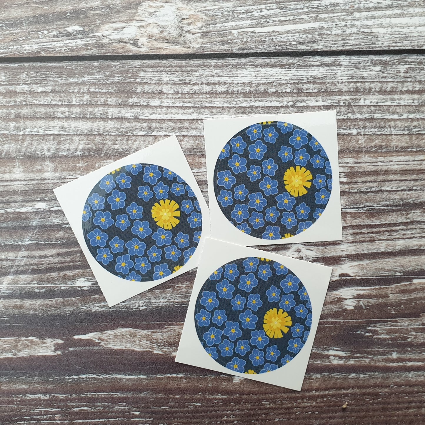 Forget Me Not 38mm Vinyl Sticker