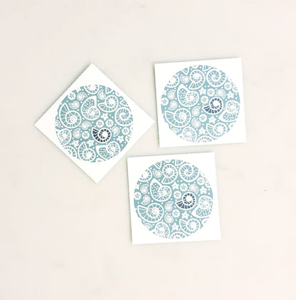 Fossil Beach 38mm Vinyl Stickers