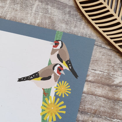 Songbirds Gift Note - Set of 4
