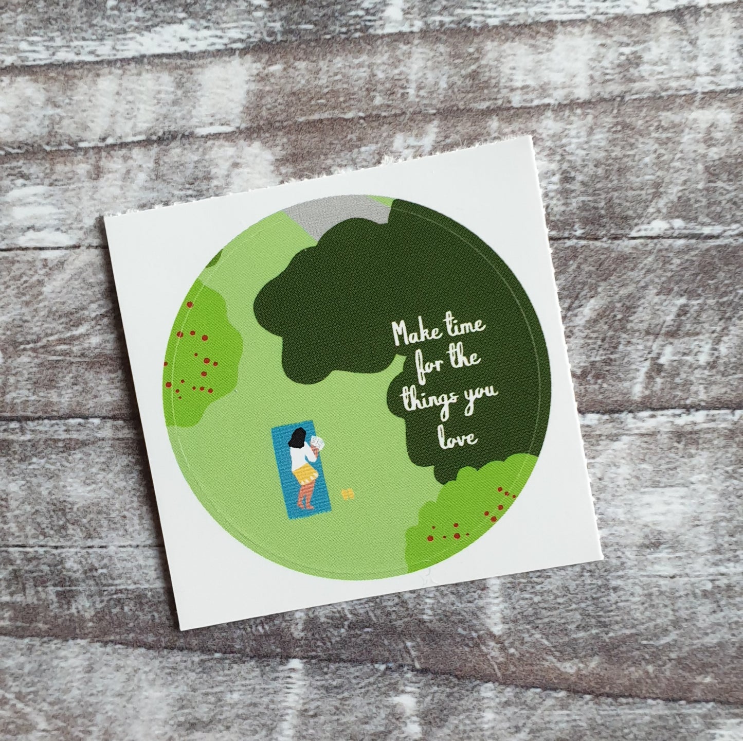 Do more of the things you love 38mm Vinyl Sticker