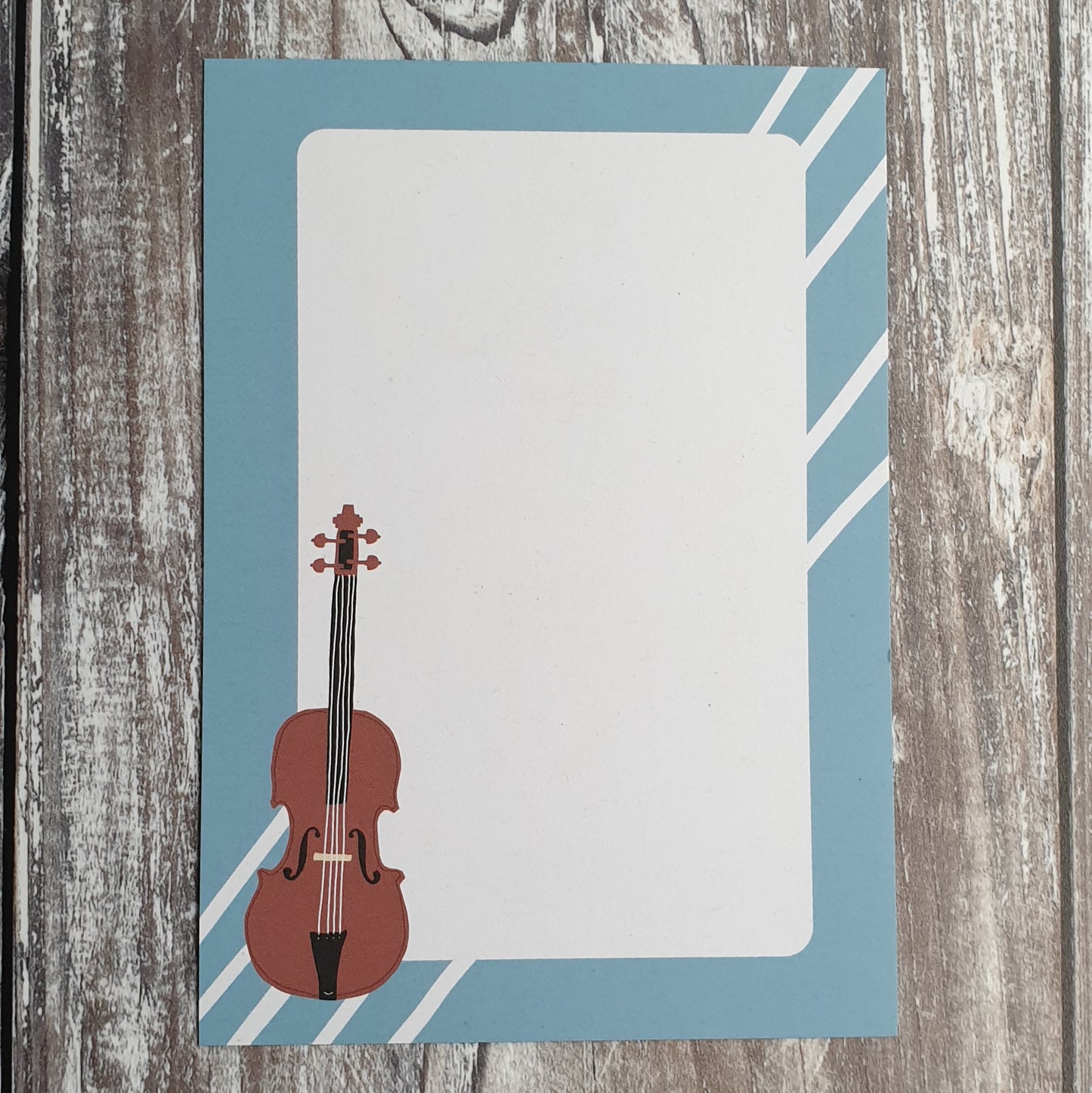 Guitar and Violin Mini Note Writing Set