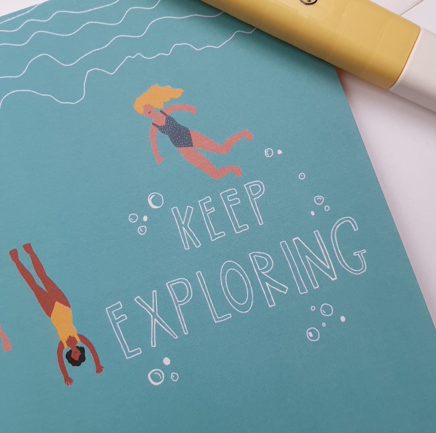 Keep Exploring Greeting Card