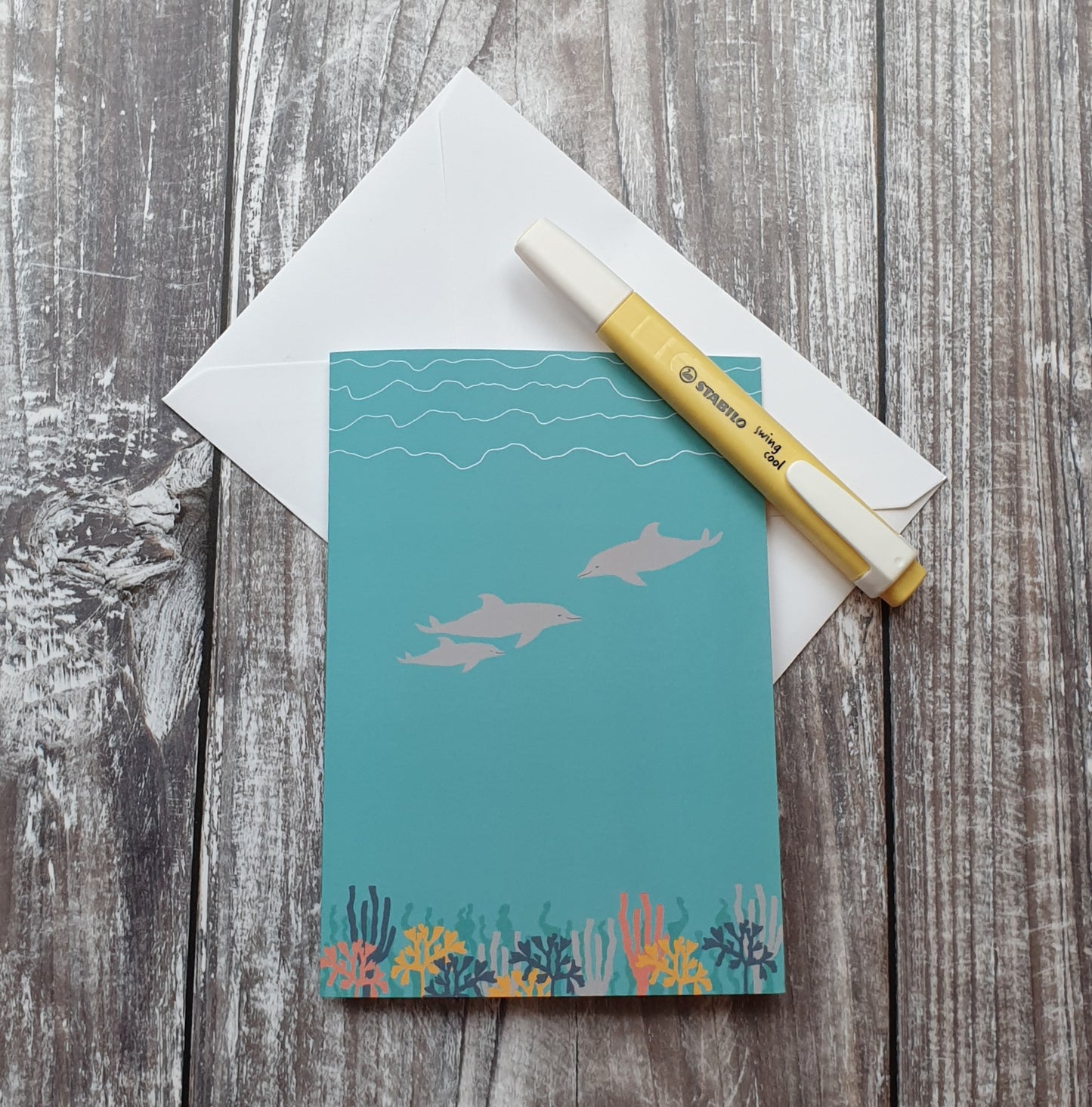 Dolphin Greeting Card
