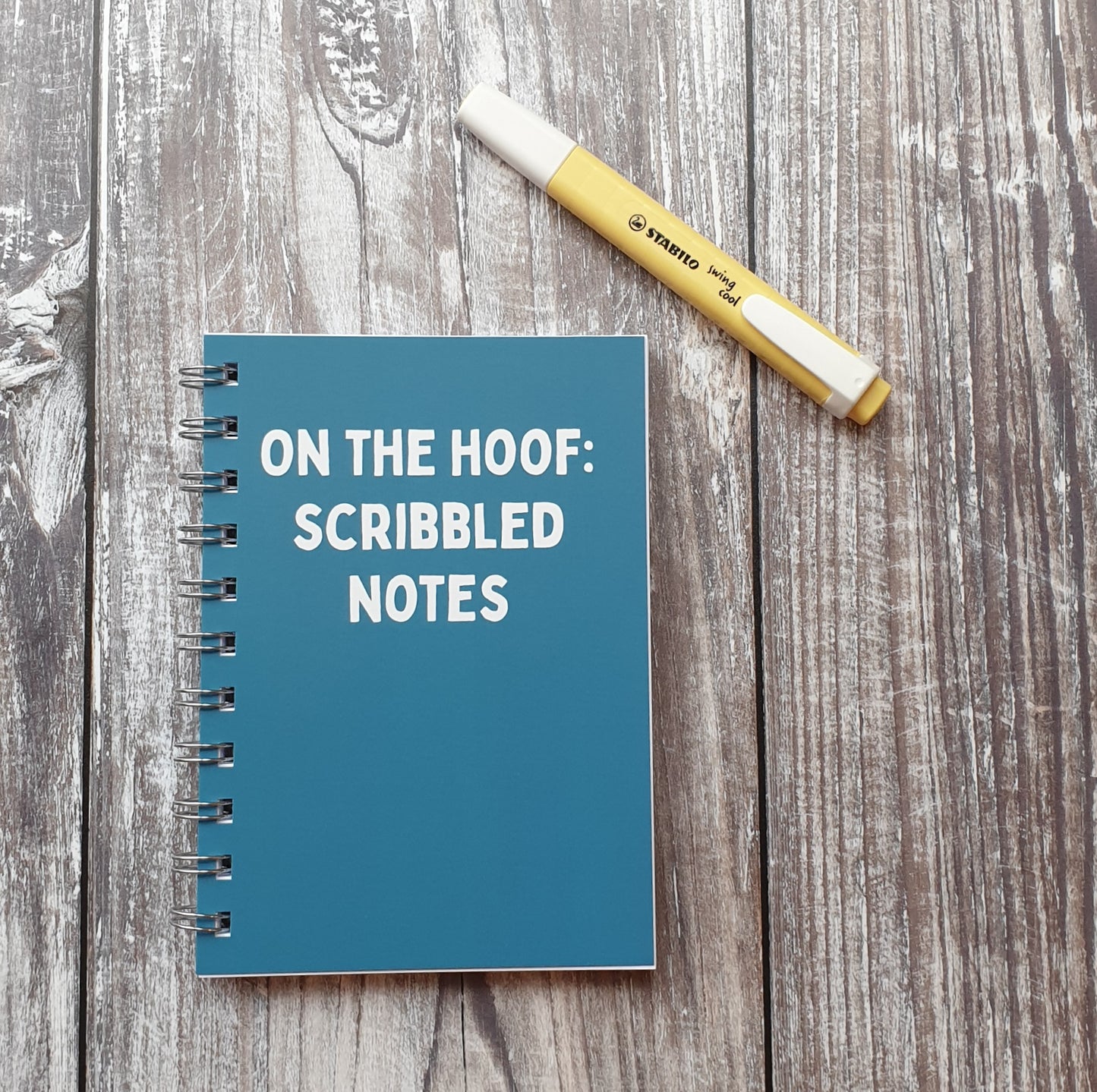 On the Hoof - Scribbled Notes Notebooks
