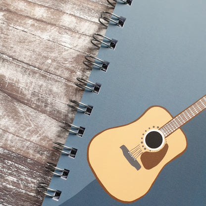 Guitar A6 Notebook