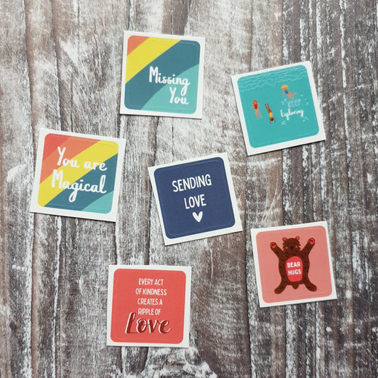 Complete Envelope Sticker Set - 36 stickers