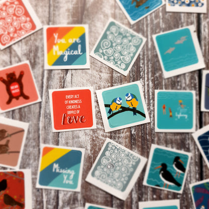 Positive messages Envelope Sticker Set