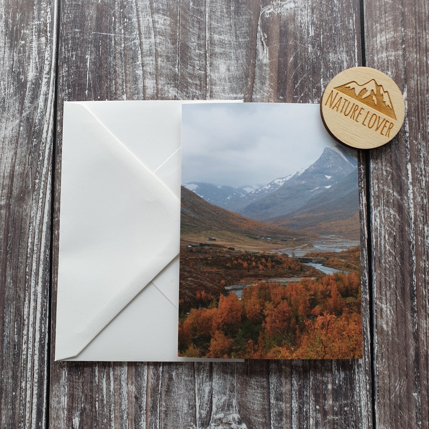 Norwegian Autumn Photographic Greeting Card
