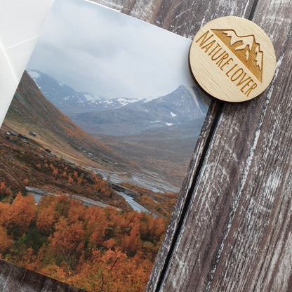 Norwegian Autumn Photographic Greeting Card